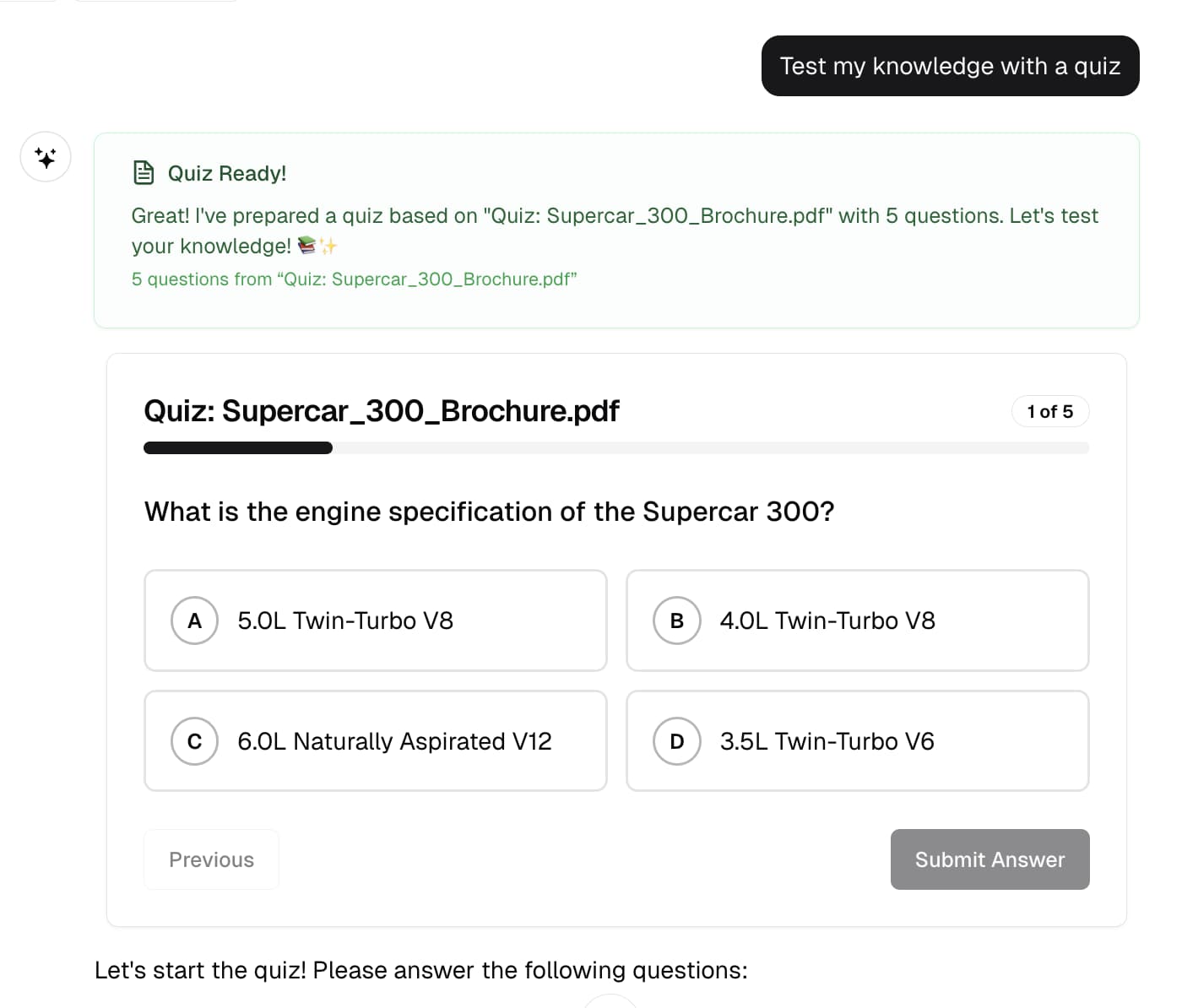 Skillsail Quiz screenshot