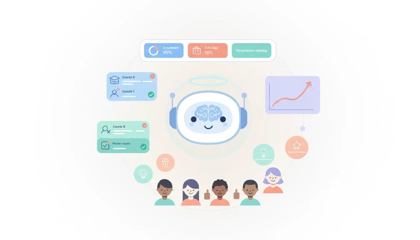 Cover image for Wie KI Lernmanagementsysteme revolutioniert